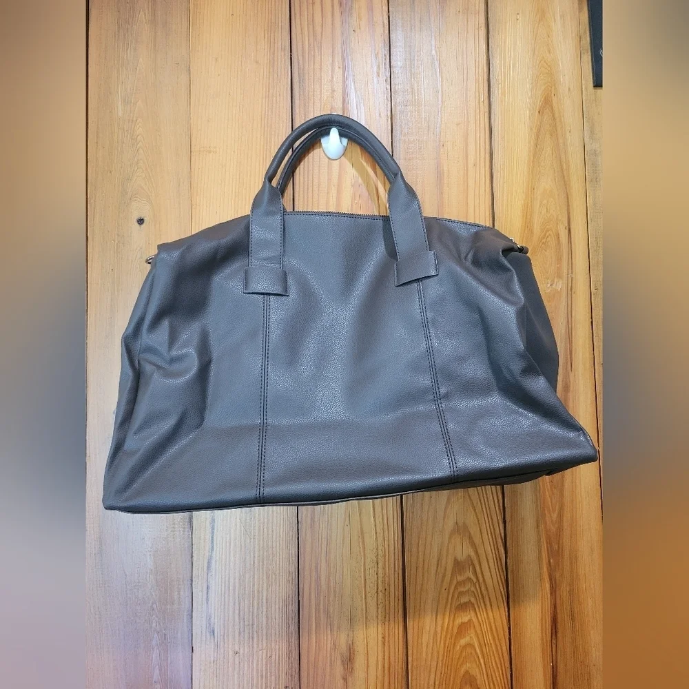 French Connection Dark Brown Duffel Bag